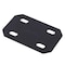 Hampton Hampton 1/8 in. H X 3 in. W X 4.75 in. L Black Steel Mending Plate 02-3411-503 - alternate 1